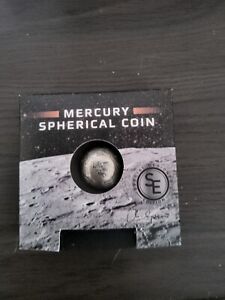 2022 Barbados Mercury Spherical 1 Oz Silver Mint Special Edition 87/300