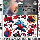 SPIDERMAN Themed Temporary Tattoos Boys Kids Party Loot bag fillers Fun Toys 🕷