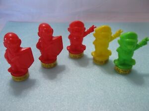 VINTAGE SUPER MARIO RED GREEN YELLOW BUBBLE GUM CONTAINERS + MORE LOT OF 5 VG