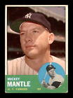 1963 Topps #200 Mickey Mantle Nice Color (wrinkle)