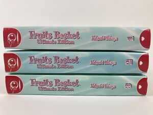 Fruits Basket Ultimate Edition Vol. 1 2 3 Hardcover Manga Book Lot English