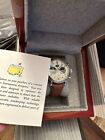 Masters Augusta National Limited 2024 Watch Time Piece Chrono ANGC Leather Golf