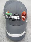 Virginia Tech Hokies Hat Cap Nike Orange Bowl 2009 Strapback NCAA Gray