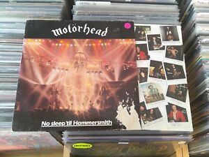 New ListingMotörhead – No Sleep 'til Hammersmith - GERMAN IMPORT LP + OIS 203 801