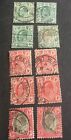 Transvaal Stamps 1902-1910 KEVII Fine Used Lot 20