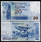 Hong Kong 20 Dollars P-335 2003 Bank of China UNC World CURRENCY Chinese NOTE