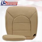 2000 Ford F-250 F350 Diesel 4x4 Driver Bottom Leather Seat Cover & Armrest Tan (For: More than one vehicle)