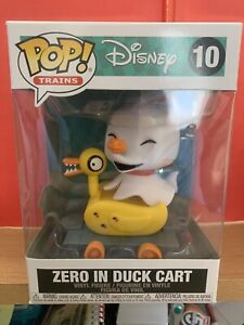 Funko Pop! Trains: Disney - Zero in Duck Cart #10 MIB Nightmare Before Christmas