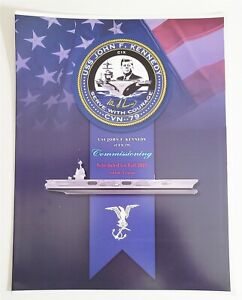 USS John F Kennedy CVN-79 Commissioning Scheduled Fall 2025 Brochure