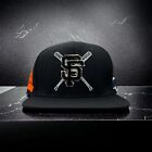 NEW San Francisco Giants PRO STANDARD Fuzzy Logo SnapBack Hat Flat Bill Cap