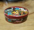 New ListingHand painted wood trinket box. deer, forest animals. made in India.
