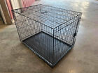 Collapsible Wire Dog Cage 28x42x31 Pet Crate kennel pan tray liner
