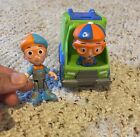 FIGURE Blippi Toy MINI Miniature Poseable Plastic Doll Recycle Garbage TRUCK Lot