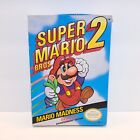 Super Mario Bros 2 (Nintendo NES, 1988) Authentic Box ONLY, No Game
