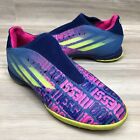 Adidas X Speedflow Messi.3 Soccer Turf Shoes Cleats Size Men’s 6 Pink Blue EUC!