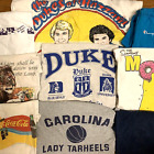 Vtg Clothing T-Shirt Lot Resale Wholesale Single Stitch US Champion Duke UNC Tee
