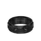 Triton & Frederick Goldman 8MM Tungsten Carbide Mens Ring Size 12 MSRP $350