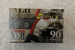 Maxell XLII 60 Minute Blank Audio Cassette Tape High Bias 3/New Sealed