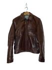 Aero leather 36 Size Horse Hide Leather Jacket Brown