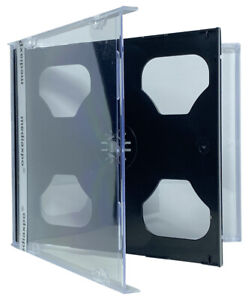 STANDARD Black Double CD Jewel Case Lot