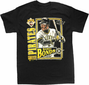 Pittsburgh Pirates T Shirt Barry Bonds Baseball Black Gift For fans Shirt NG1024