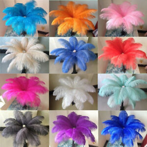 Wholesale 10-200 pcs high-quality natural ostrich feathers 6-24 inch/15-60cm