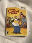 The Simpsons Game Nintendo WII Game Complete With Manual. Tested