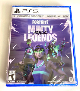 Fortnite Minty Legends Pack (Sony PlayStation 5, 2021)- NEW - SEALED- No Disc -