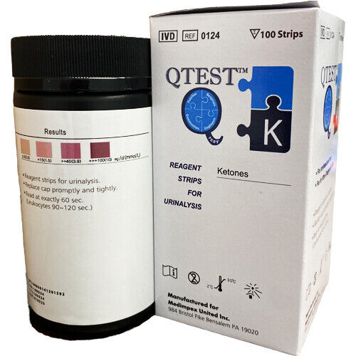 200 Ketone test strips urine ketosis atkins ketogenisis ketostix keto stick Diet