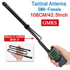 ABBREE SMA-Female GMRS CS Tactical Antenna For Baofeng GM-15 Pro Two Way Radio