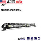 New Listing20 inch Slim Led Light Bar Spot Flood Combo Offroad UTV ATV Boat Truck DRL 22