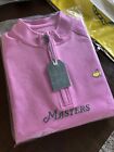 2024 Masters Tech Men’s 1/4 Zip Large Pullover - Augusta National - Pink *NEW*