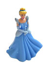 New ListingDisney Cinderella Figure Cake Topper Mini  Doll Dollhouse Princess Blue Dress