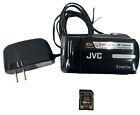 JVC Everio Dual Memory Camcorder GZ-MS230BU Digital Charger, Battery, 8 GB Card