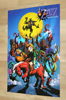 2000 Nintendo 64 The Legend of Zelda Majora's Mask / Pokemon Poster 44x30cm