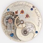 Scarce Philada / Philadelphia E. Paulus 16-Size Antique Pocket Watch Movement