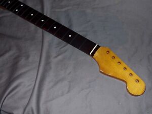 HEAVY VENEER RELIC Allparts Rosewood Neck willfit vintage Stratocaster mjt body