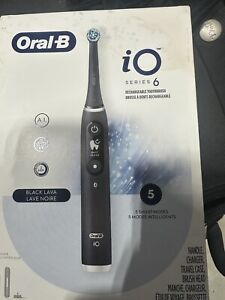 Oral-B iO Series 6 Rechargeable Toothbrush - Black Lava Open Box
