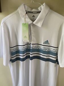 Adidas Golf Shirt Men's Med NWT