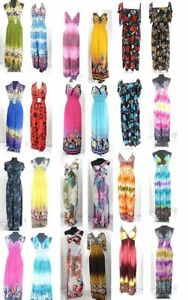 6 long dress maxi sundress Cheap bulk lot wholesale dresses Clothing