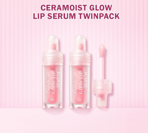 BNB Barenbliss Ceramoist Glow Lip Serum 3in1 Glossy 2 Pcs