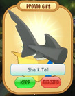 Animal Jam Classic Shark Tail! (CHEAP!) (READ DESCRIPTION BEFORE PURCHASING!)