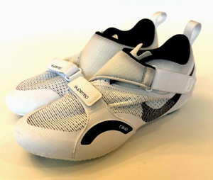 Nike Superrep Mens Cycling Shoes White / Black 10.5