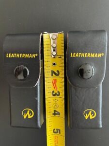Two (2) Leatherman  Leather sheaths.  Case only  NO MULTI TOOL