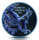 2023 Korea Phoenix Blue Flame Edition 1 oz Silver Coin
