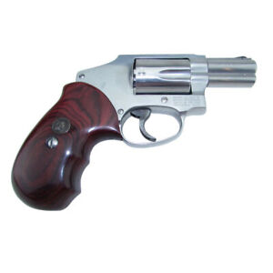 Pachmayr Renegade Wood Laminate Grips Rosewood Smooth For S&W J-Frame - 63010