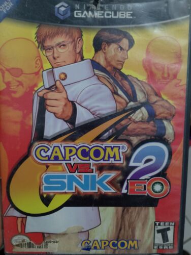 Capcom vs. SNK 2: EO (Nintendo GameCube, 2002) Tested - Disc In Great Shape
