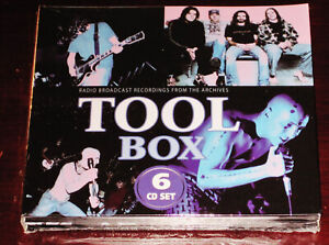 Tool: Box - Radio Broadcast Recordings From The Archives 6 CD Box Set 2023 NEW