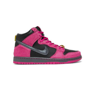 Nike Run The Jewels x Dunk High SB '4/20' Men's DX4356-600 Pink/Black SZ 4-15