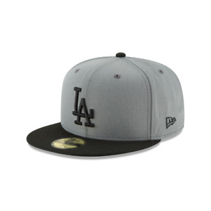 New Era MLB Basic 59fifty Los Angeles Dodgers Gray Black 11591140
